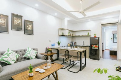 Fantastic Fully Equipped Apartment in Tay Ho | Modern Amenities @ 2 DOUBLE ROOMS