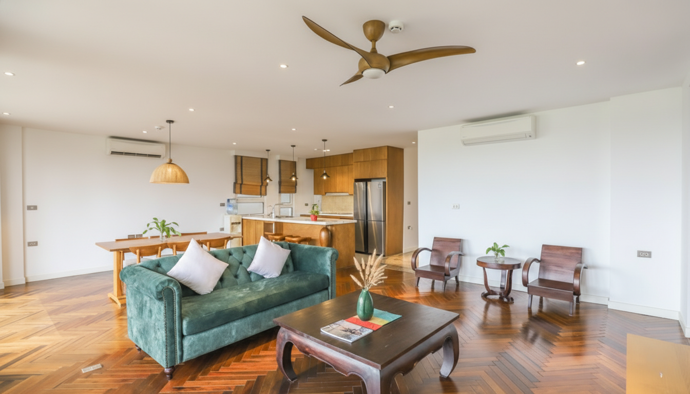 Spacious apartment 3 bedroom for rent in Tay Ho area