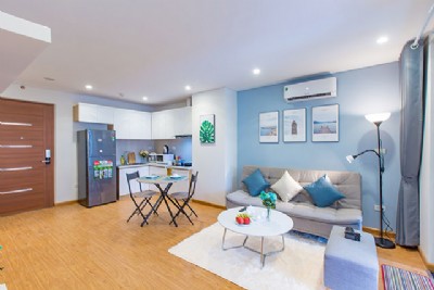 2BR Modern Apartment Rental in HongKong Tower❤Central Hanoi❤ High Level