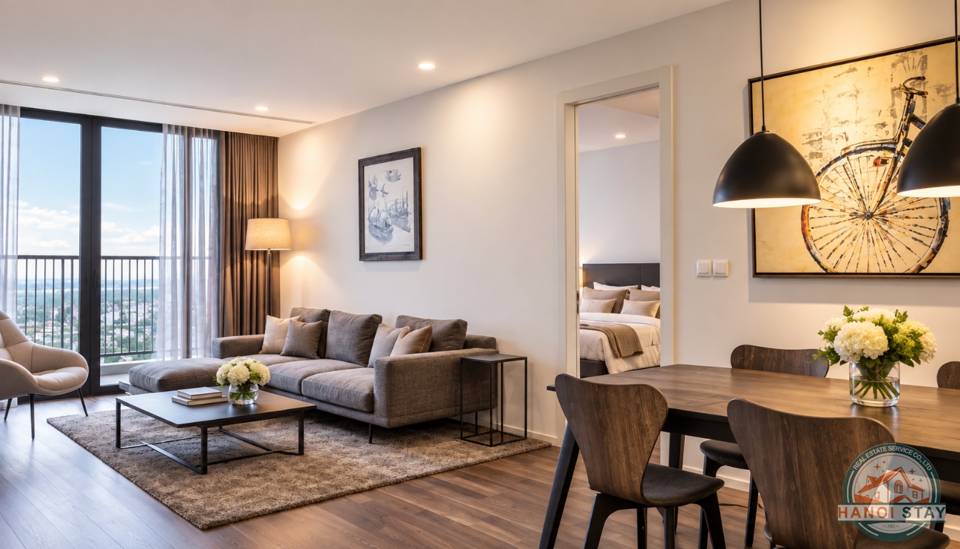 2BR Serviced Apartments at Somerset West Point Hanoi 1