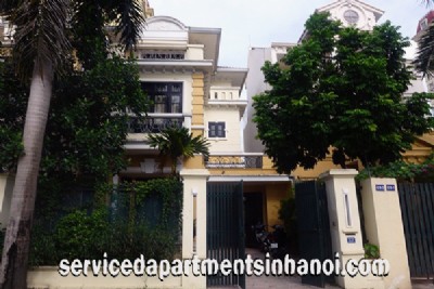 A Nice Villa for rent in Block T, Ciputra within walking distance to Hanoi Academy