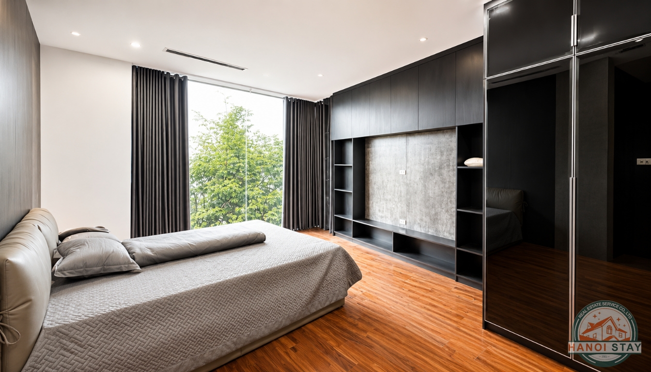 A Rare Duplex Apartment for rent in Tay Ho | Lake View, Light, and Sophistication 5