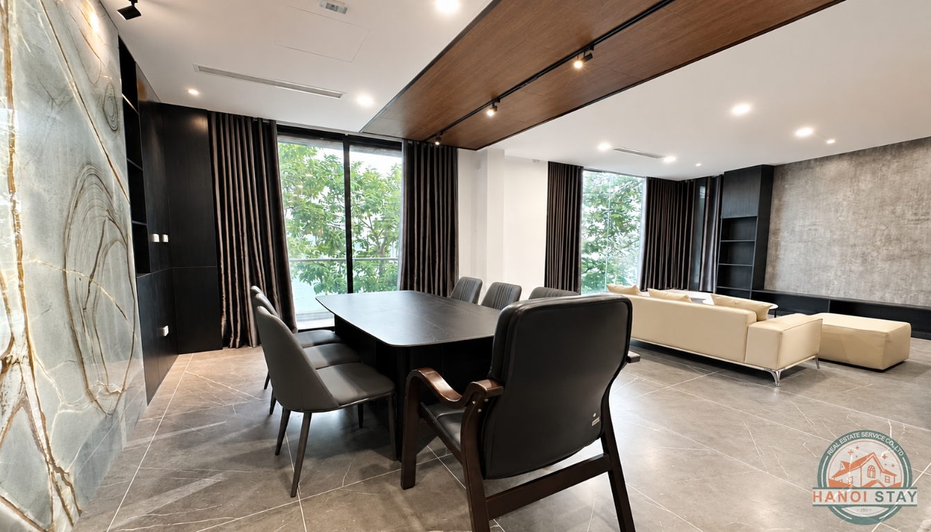 A Rare Duplex Apartment for rent in Tay Ho | Lake View, Light, and Sophistication 6