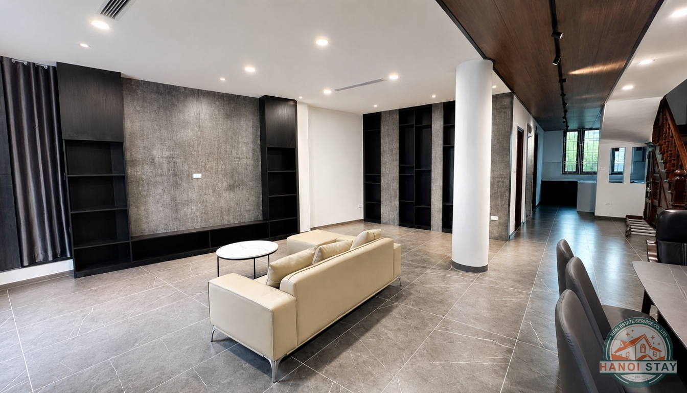 A Rare Duplex Apartment for rent in Tay Ho | Lake View, Light, and Sophistication 8