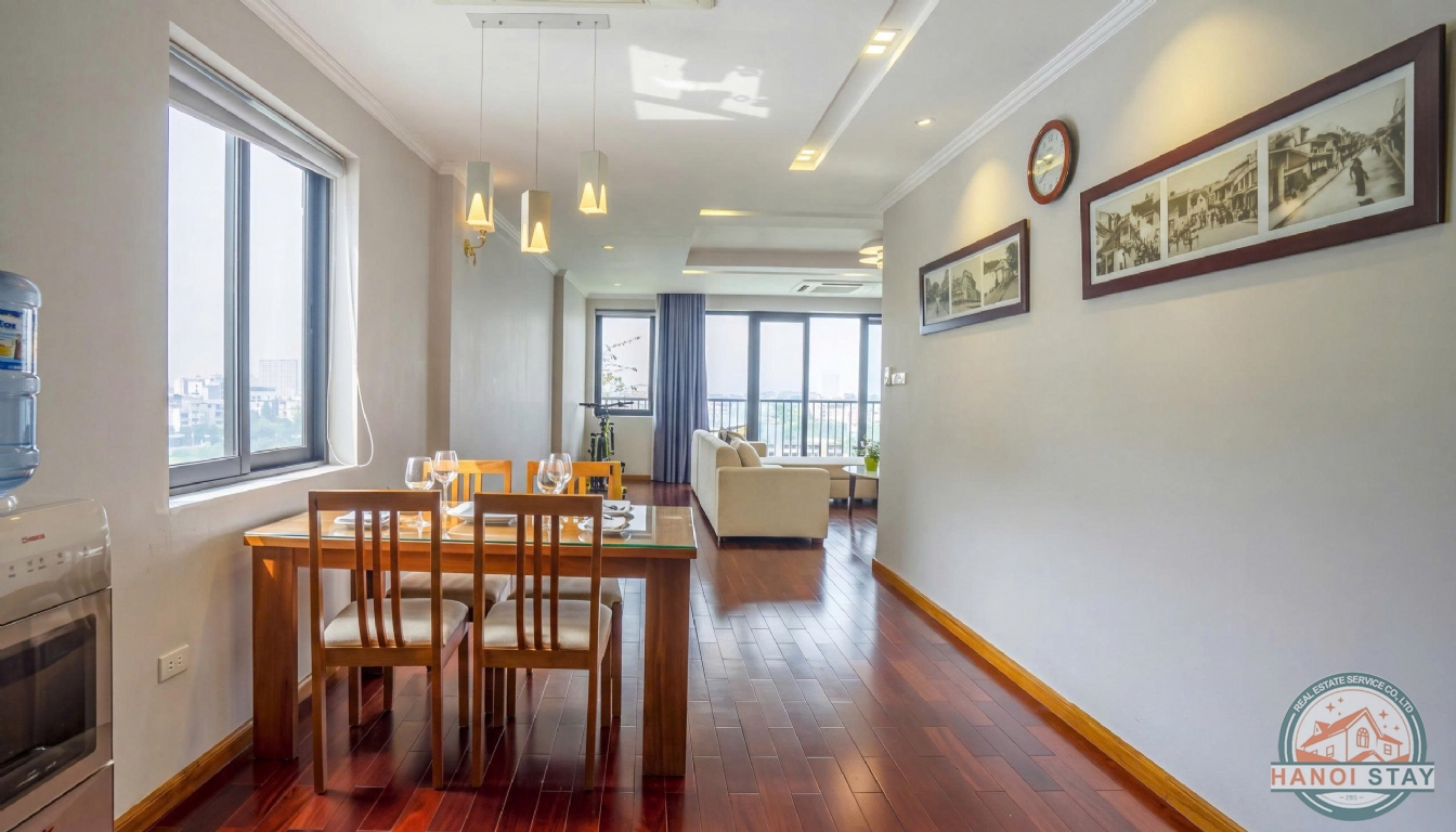 Amazing Lakefront 02 bedroom apartment for rent in Xuan Dieu str, Tay ho 11