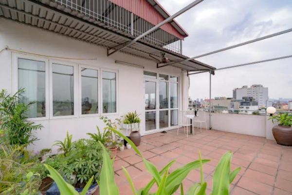*Amazing Terrace Apartment for rent in Hoan Kiem, Beautiful Design*