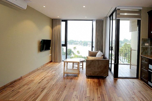 Apartment Rental in Tay Ho, Xom Chua Area: 1 BR, Elegant, Cozy and Eco-Friendly