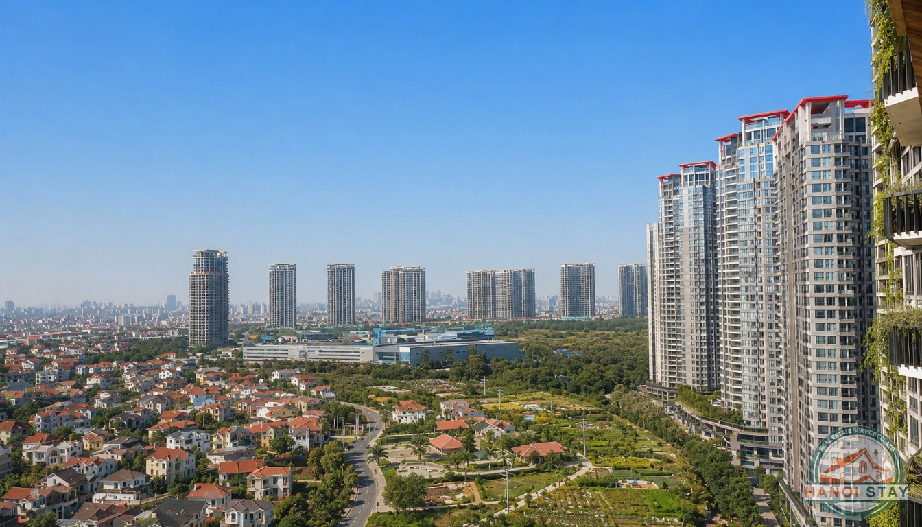 BEAUTIFUL DUPLEX APARTMENT FOR RENT IN ECOPARK NEW URBAN AREA, VIETNAM 7