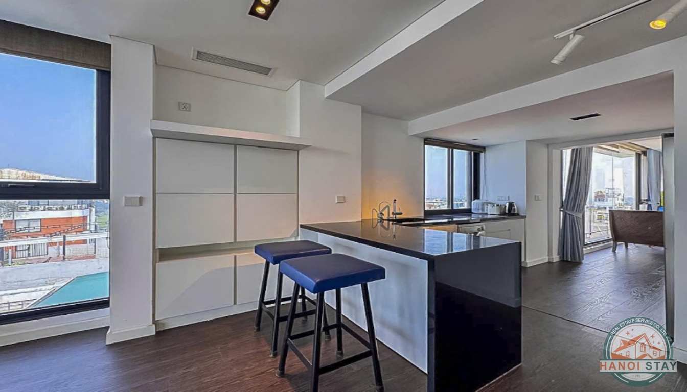 BEAUTIFUL Penthouse 3 Br Apartment for rent in To Ngoc Van, Tay Ho 21