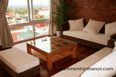 Beautiful view two bedroom apartment in Ba Dinh, Close to Truc Bach Lake