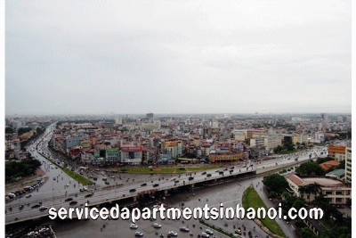 Beautiful View Two bedroom Apartment rental in W Tower, IPH Xuan Thuy, Cau Giay