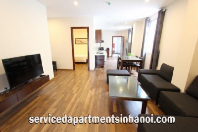 Brand New 2 bedroom Apartment with Big Balcony for rent near Ngo Quyen str, Hai Ba Trung