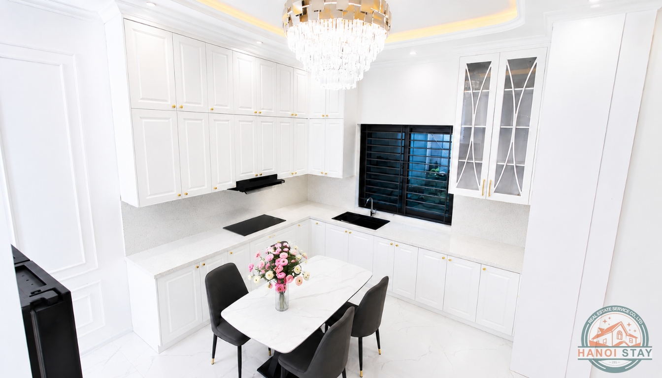 Brand New 4 BR House for rent in Thuy Khue Area, Ba Dinh 1