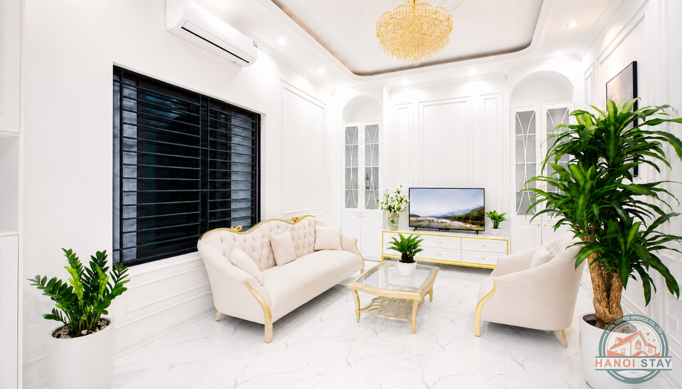 Brand New 4 BR House for rent in Thuy Khue Area, Ba Dinh 12