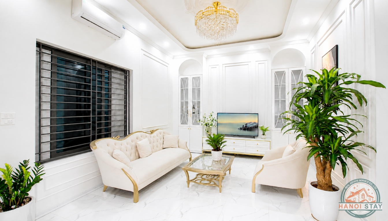 Brand New 4 BR House for rent in Thuy Khue Area, Ba Dinh 7
