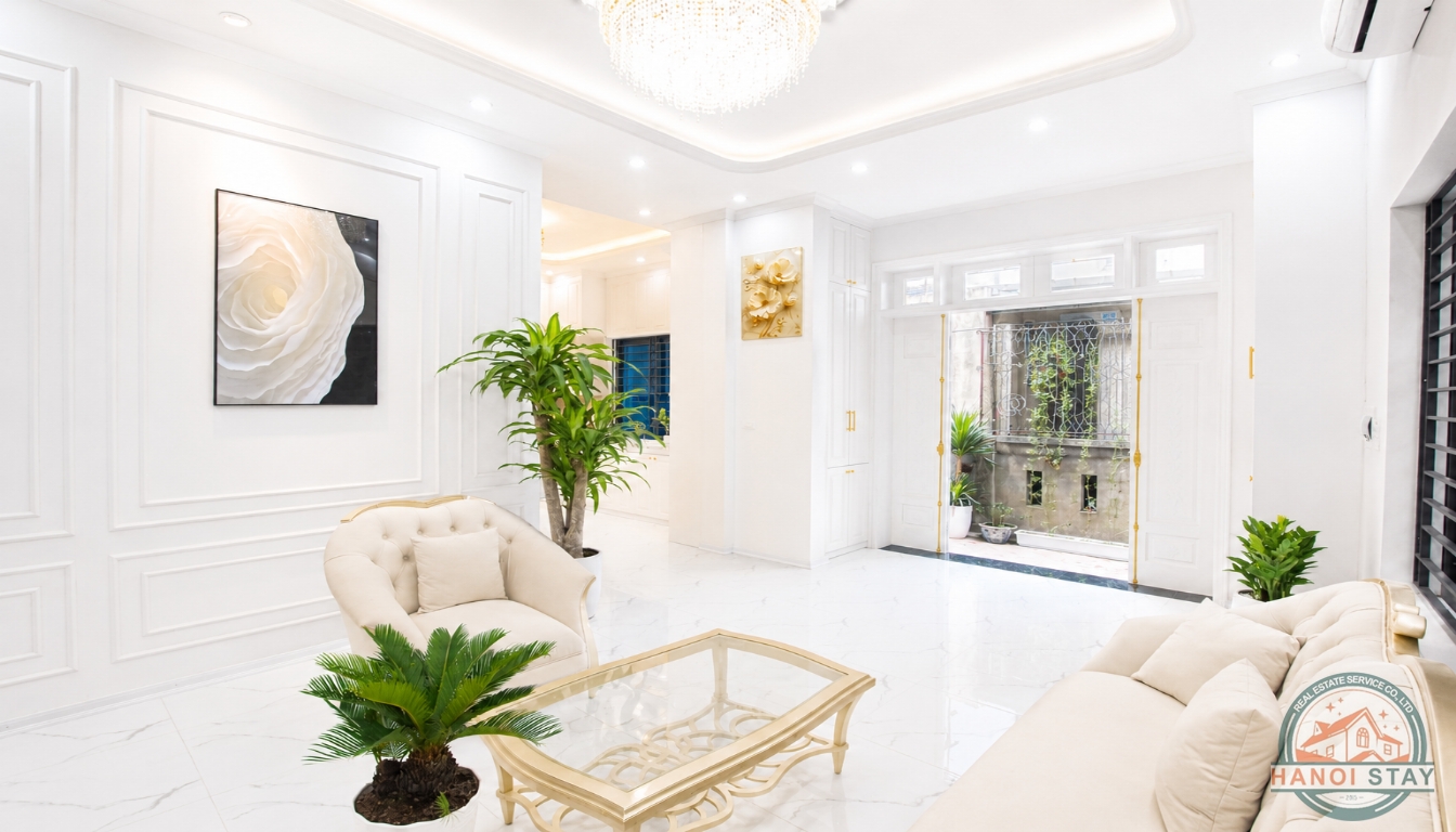 Brand New 4 BR House for rent in Thuy Khue Area, Ba Dinh 1