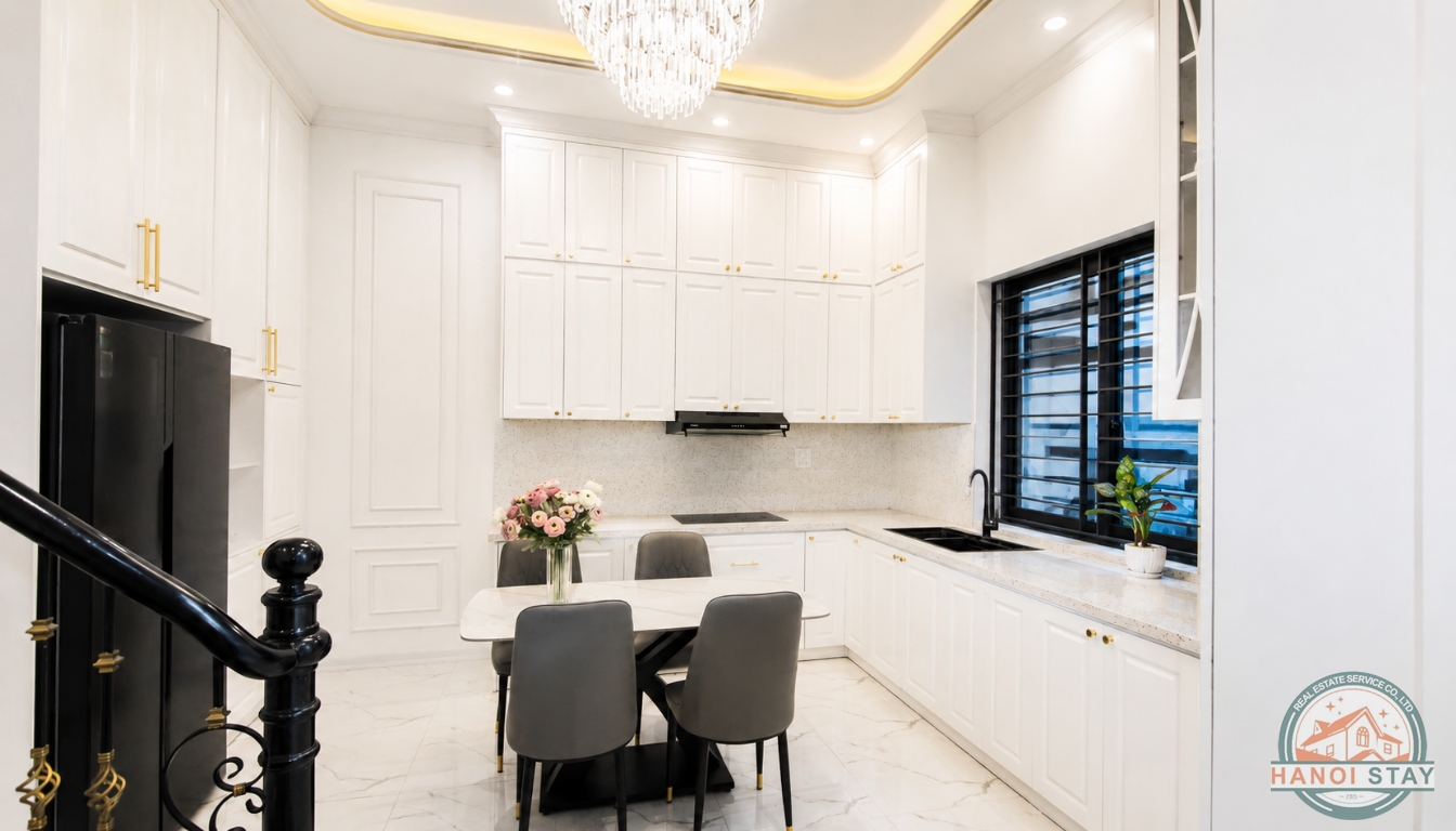Brand New 4 BR House for rent in Thuy Khue Area, Ba Dinh 2