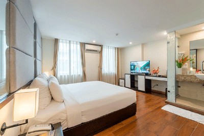 Brand New and Deluxe Two Bedroom Apartment Rental in Center of Hai Ba Trung district, Hanoi
