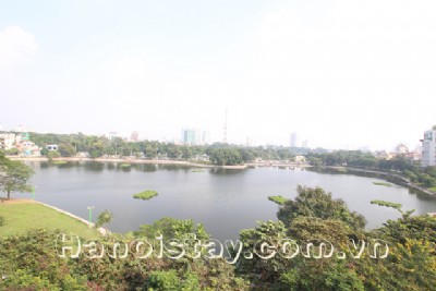 Brand New Apartment Rental in Le Duan street, Dong Da, Very Nice Lake View