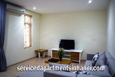 Brand new apartment with nice style in Nguyen Thai Hoc St for rent