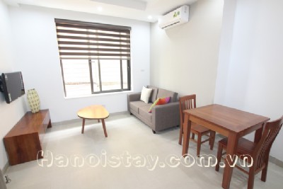 Brand New One Bedroom Apartment Rental in Lieu Giai Street, Ba Dinh