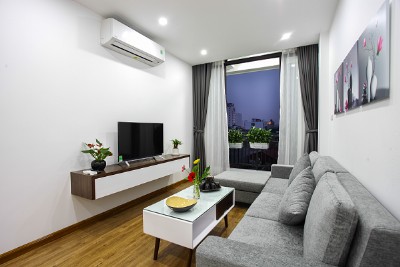 Brand New One Bedroom Serviced Apartment Rental in Phan Ke Binh street, Ba Dinh