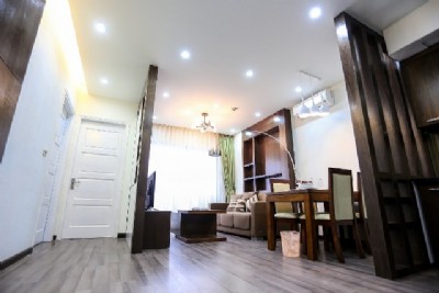 Brand New Serviced apartment for rent in Cau Giay, two beds, wooden floor