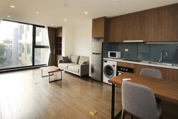 *Bright and elegant 1 BR apartment for rent in To Ngoc Van str, Tay Ho is worth the experience*