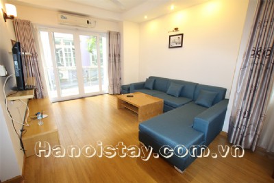 Bright and Spacious One Bedroom Apartment Rental in Hoang Hoa Tham street, Ba Dinh