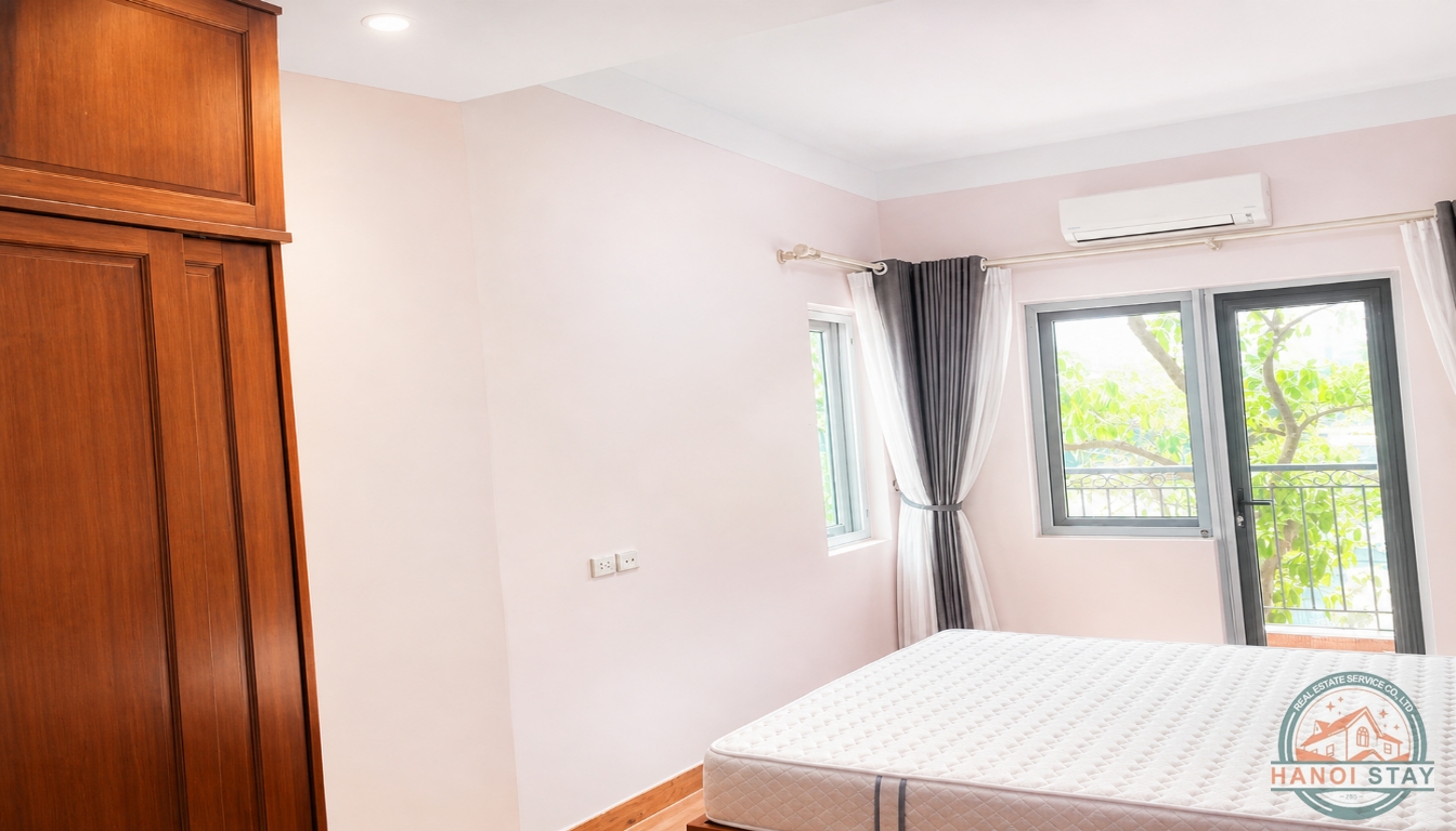 BRIGHT APARTMENT FOR RENT IN DOI CAN AREA, BA DINH 7