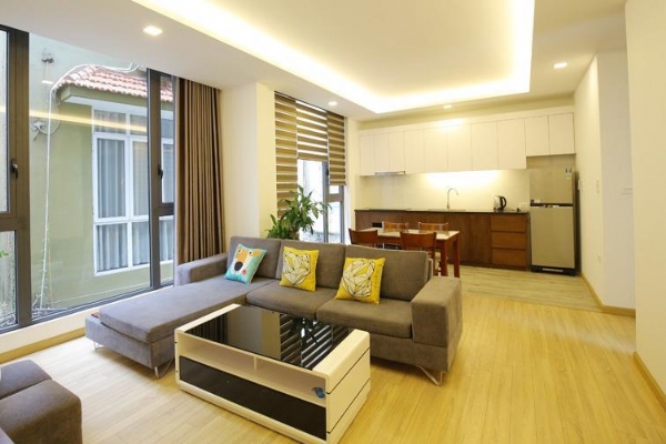 *Bright & Good Size 02 Bedroom Flat for rent in Quang Khanh street, Tay Ho*