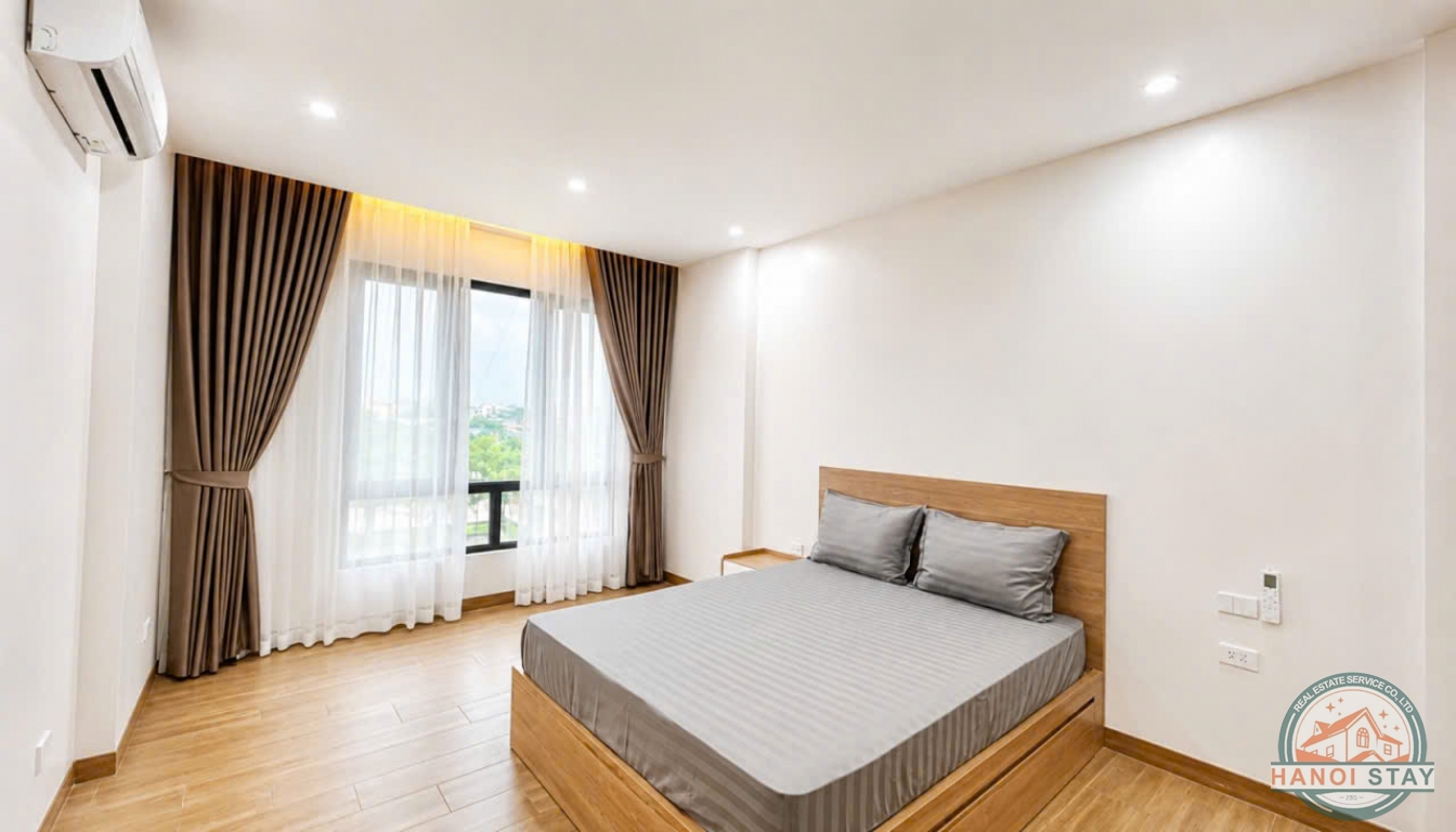 Bright & Modern 02 BR Apartment for rent in Ngoc Thuy, Long Bien 7