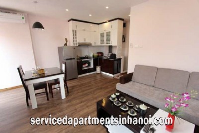 Bright Modern One Bedroom Apartment For Rent in Dao Tan street, Ba Dinh