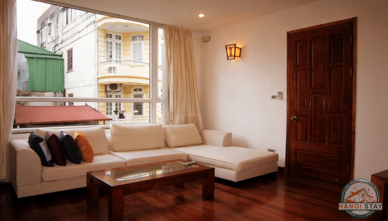 Bright & Modern One Bedroom Apartment Rental in Truc Bach Area, Ba Dinh 6