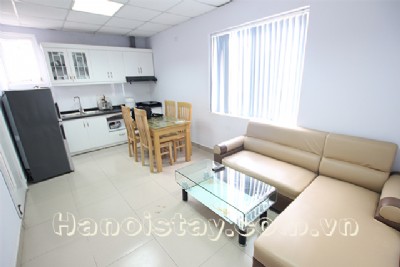 Bright One Bedroom Apartment Rental in Hai Ba Trung district, Ha Noi