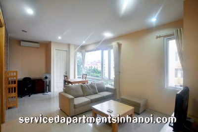 Bright One Bedroom Apartment Rental in Nguyen Khanh Toan street, Cau Giay