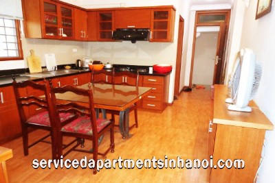 Bright rental one bedroom apartment in Hoan Kiem, near Hanoi station