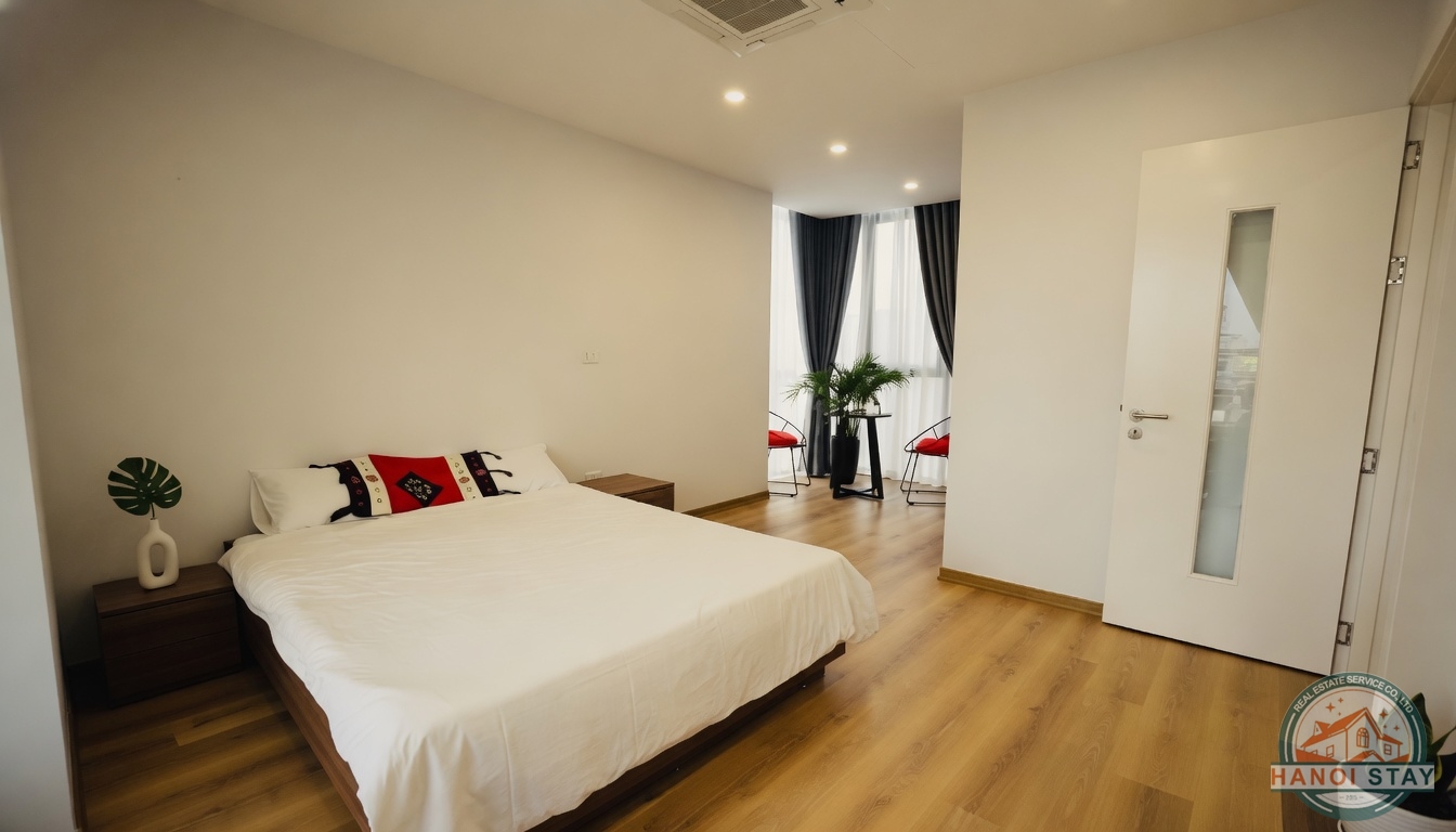 Bright, Spacious & Modern 02 BR Apartment Rental in Doi Can str, Ba Dinh 4