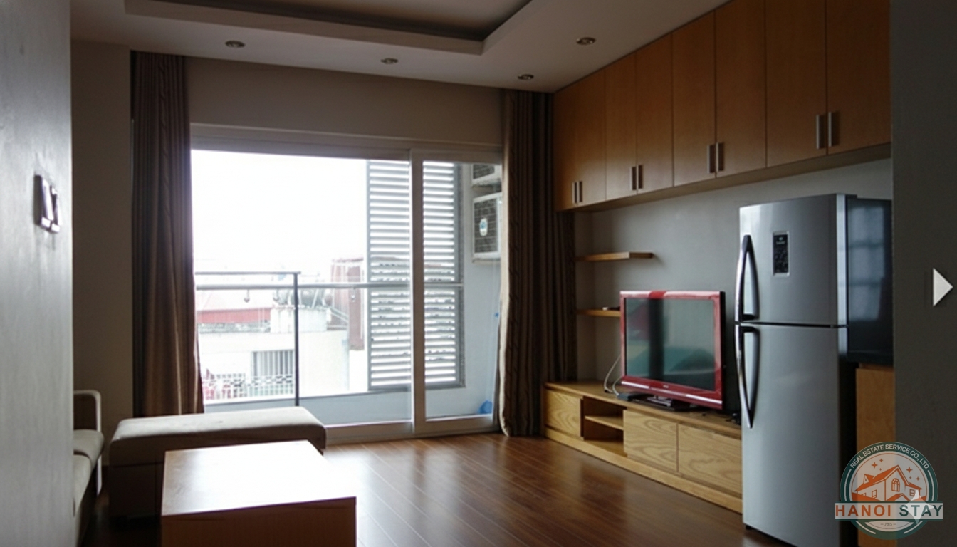 Budget One Bedroom Apartment for rent in Dong Da district, Hanoi 1