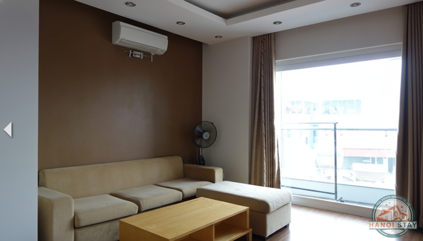 Budget One Bedroom Apartment for rent in Dong Da district, Hanoi 2