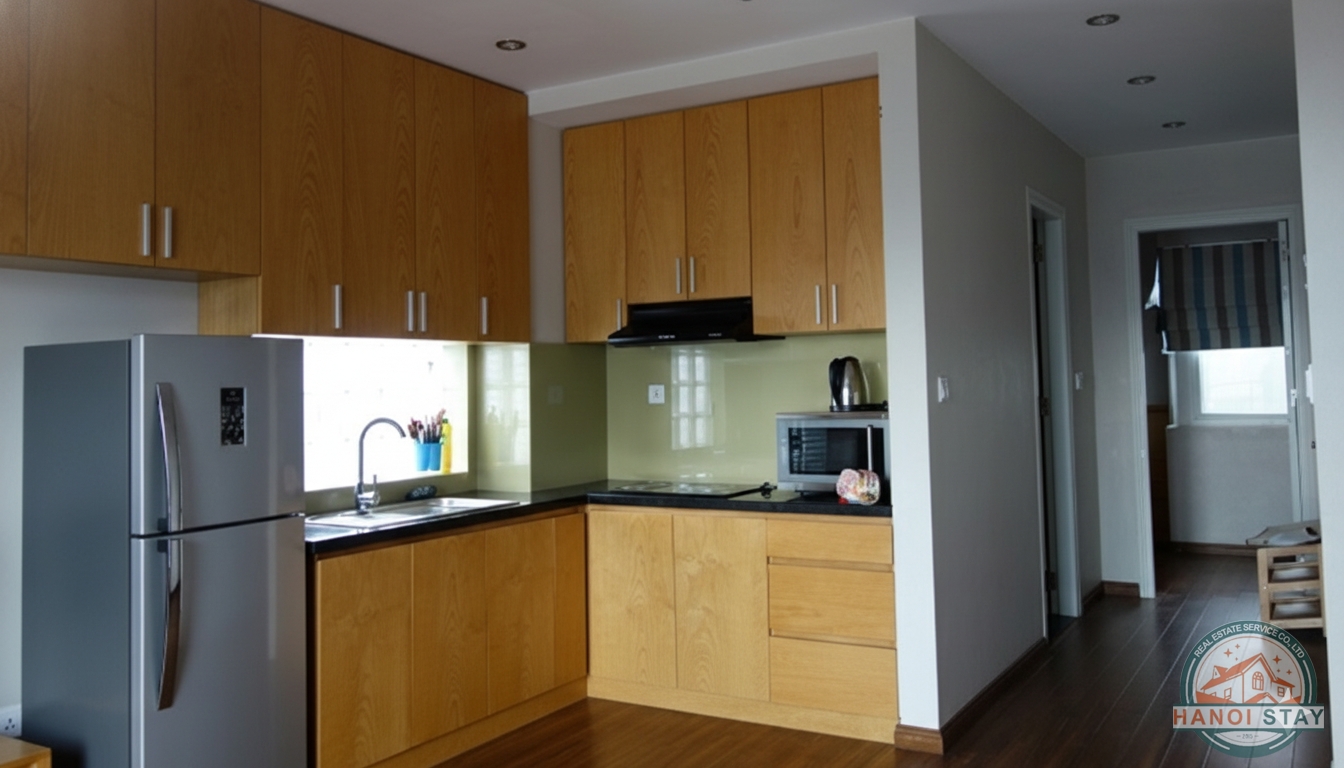 Budget One Bedroom Apartment for rent in Dong Da district, Hanoi 5