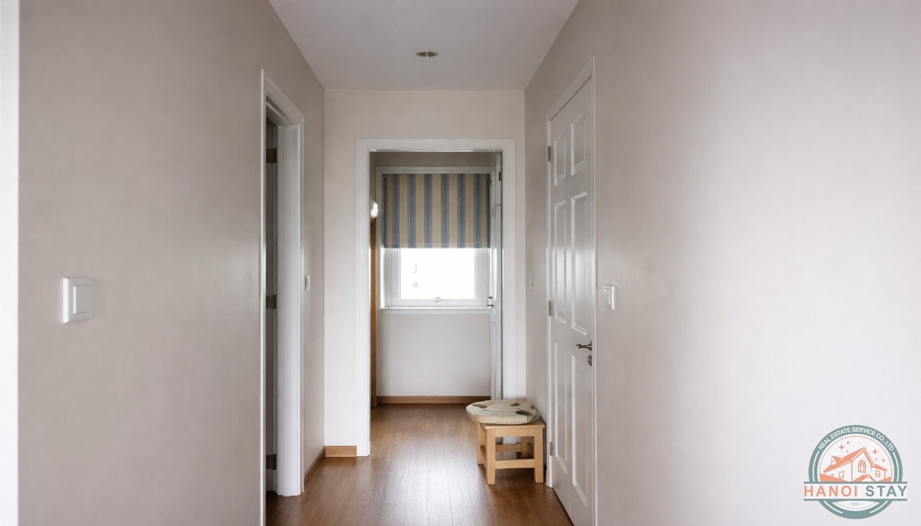 Budget One Bedroom Apartment for rent near Nguyen Chi Thanh street, Dong Da 2