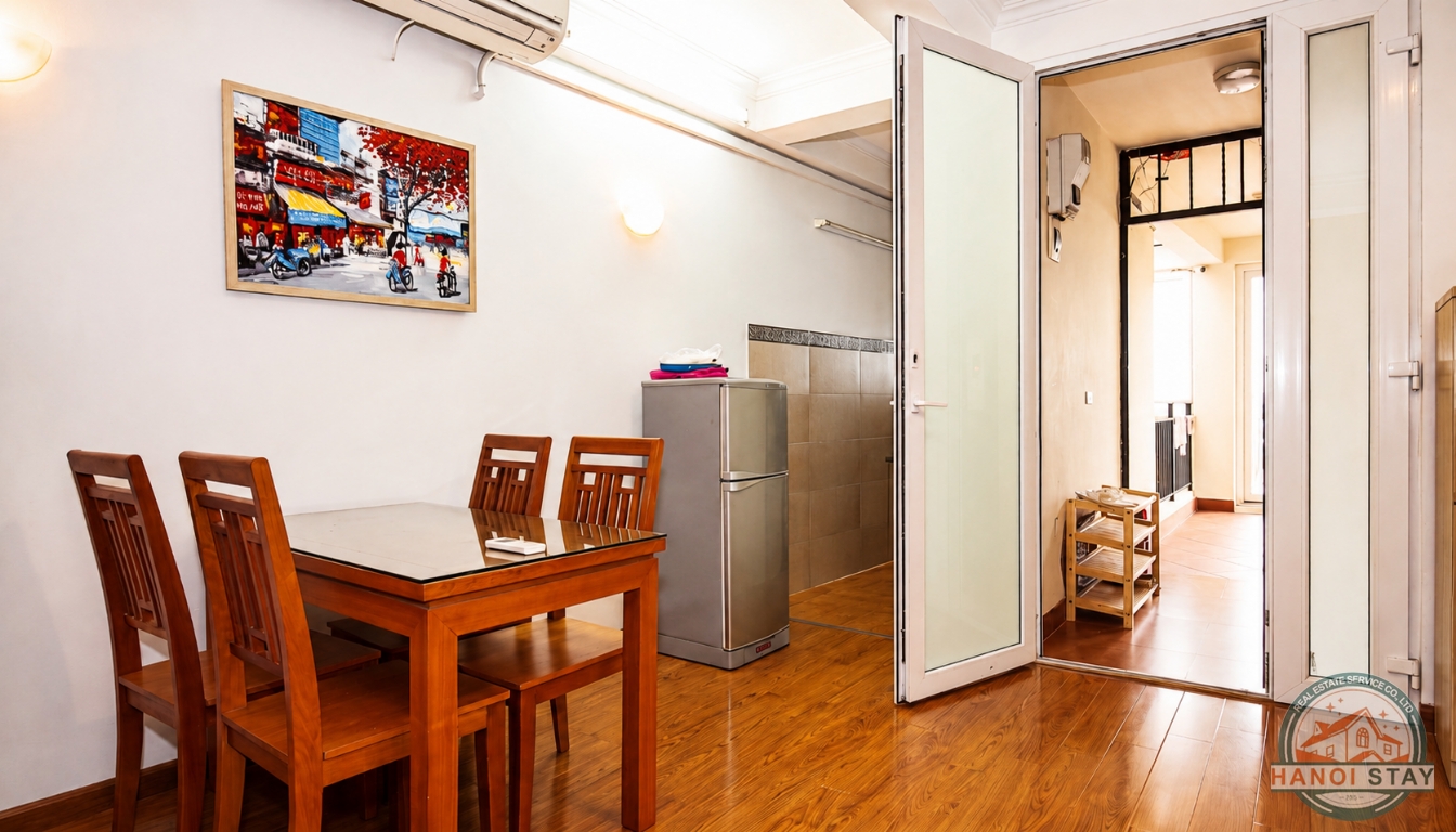 Budget One BR Apartment for Rent near Truc Bach Area, Hanoi 1