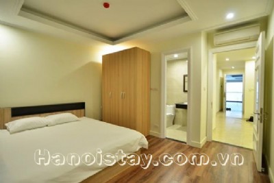 Budget Price Three Bedroom Apartment Rental in Doi Can Street, Ba Dinh