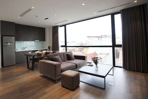 *Cannot ignore the attraction of super-bright & modern 3 Bedroom Apartment Rental in Tay ho*