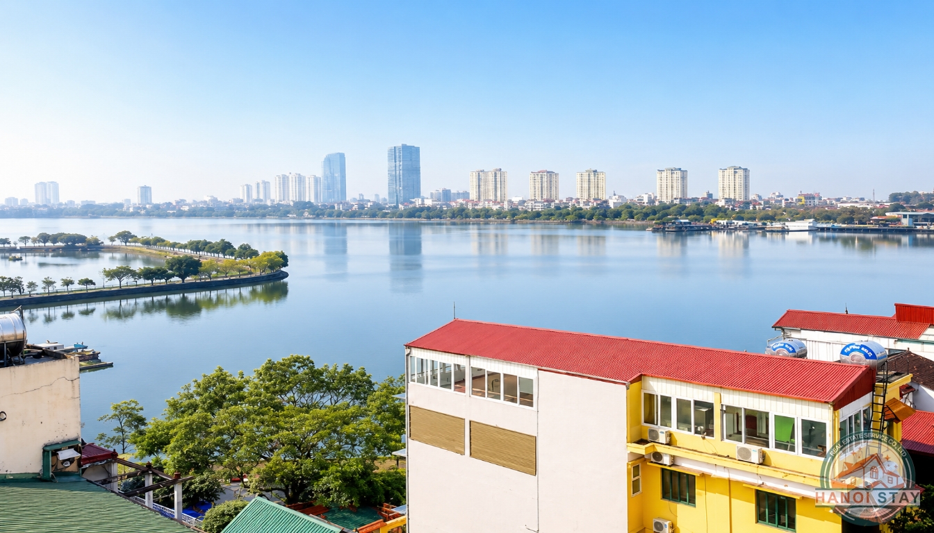Centrally located, well equipped 2 BR Apartment for Rent in To Ngoc Van str, Tay Ho 11