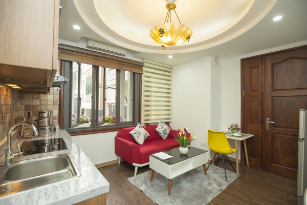 *Centrally located, well equipped Serviced Apartment Rental in Dao Tan str, Ba Dinh*