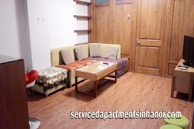 Cheap Modern One Bed Apartment Rental in Ba Dinh, Close to Hanoi Old Quarter