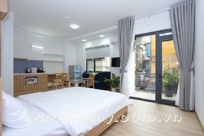 Cheap Serviced Apartment for rent in Giang Vo street, Ba Dinh