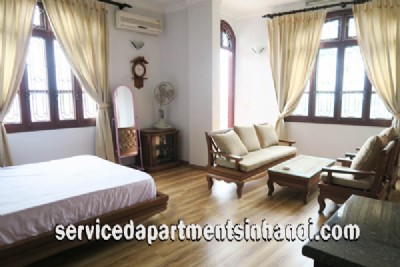 Cheap Studio Apartment For Rent in Nguyen Khac Hieu street, Ba Dinh